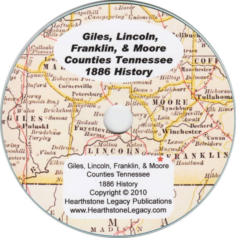 Lincoln County Tennessee History Genealogy Fayetteville