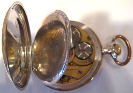 Omega Silver Pocket Watch C 1912 REDUCED Now £299 No Res Absolute