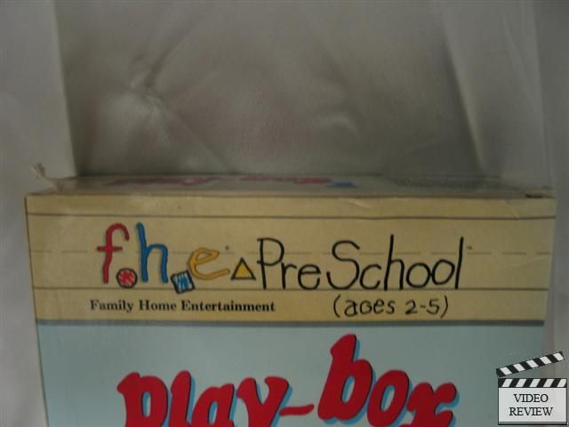 Play Box 1 VHS Family Home Entertainment Preschool