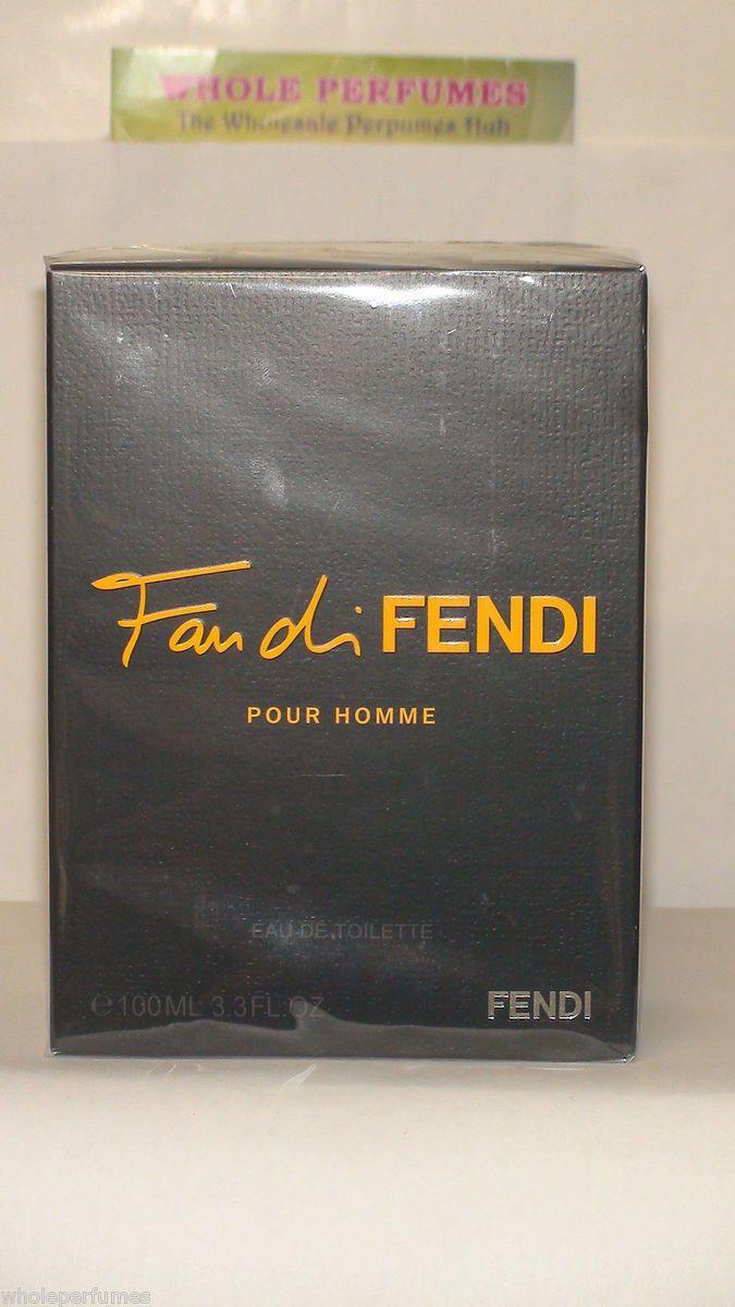 Fan Di Fendi Pour Homme Men 3 4 3 3 oz Eau de Toilette EDT Spray New