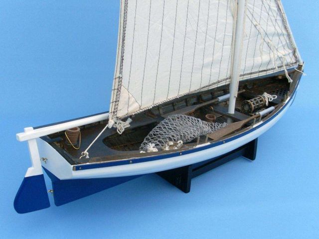 772 model fishing boat yacht 26inblue4