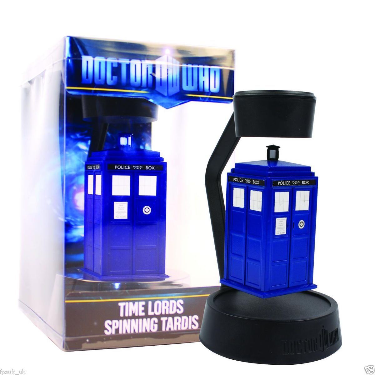  Levitating Spinning Tardis Executive Gadget Gift Toy BNIB New