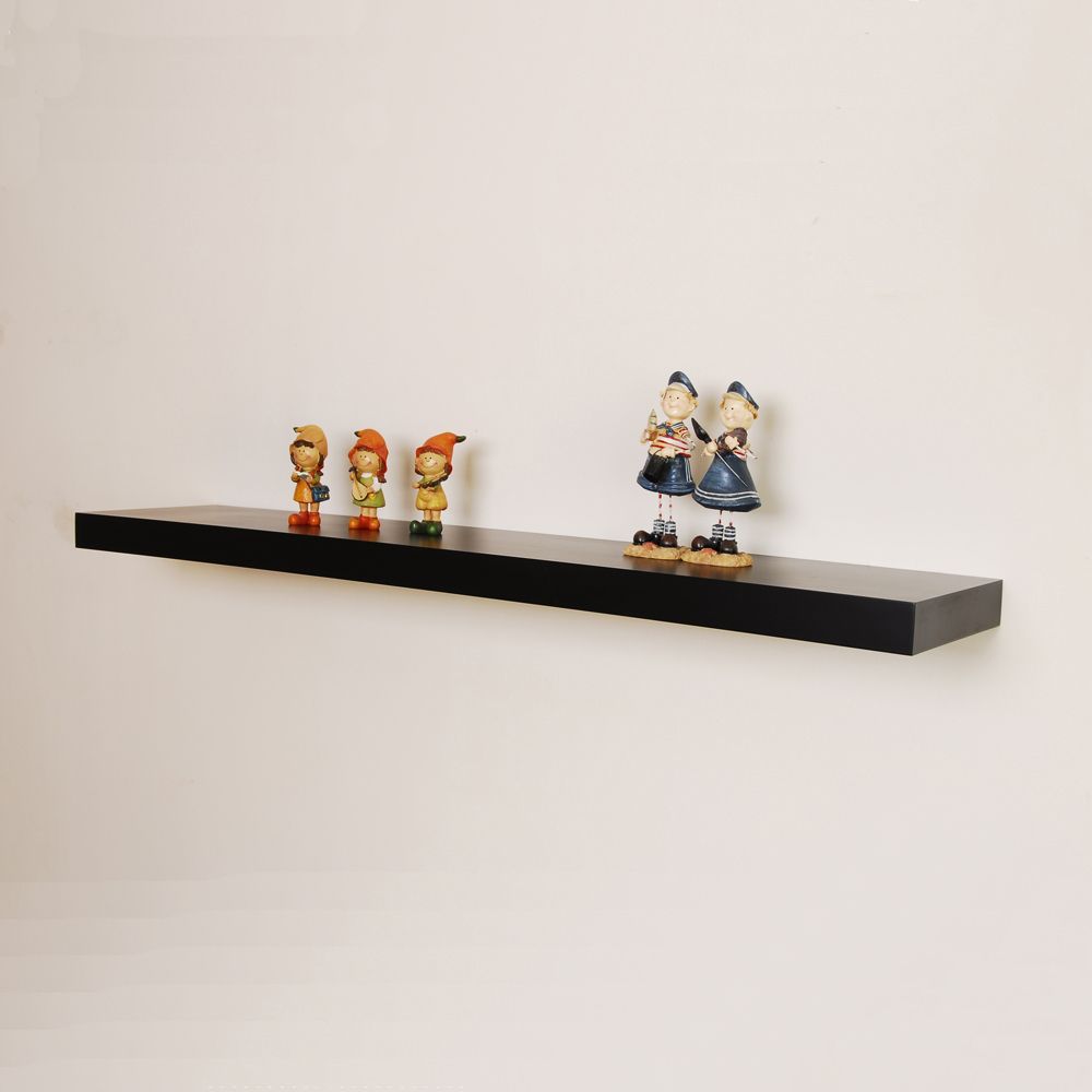 48x10X2 Floating Wall Shelf Hidden Bracket