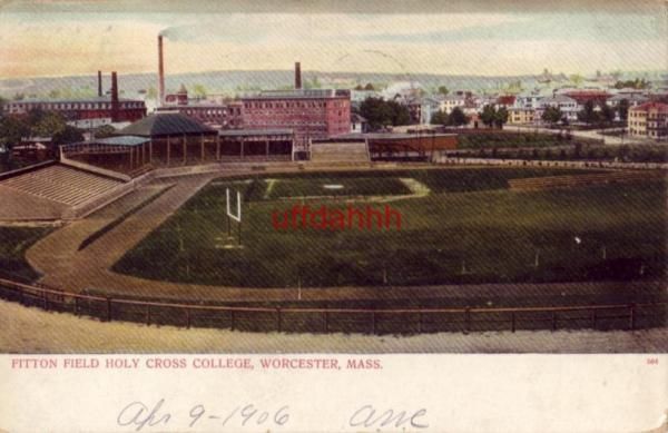 Pre 1907 Fitton Field Holy Cross College Worcester MA 1906