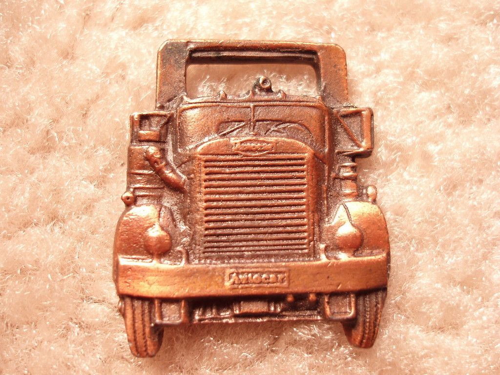 Autocar Dump Truck White Motor Co Exton PA Watch Fob abk 4