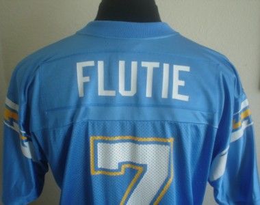 Throwback San Diego Chargers Doug Flutie Jersey L Large