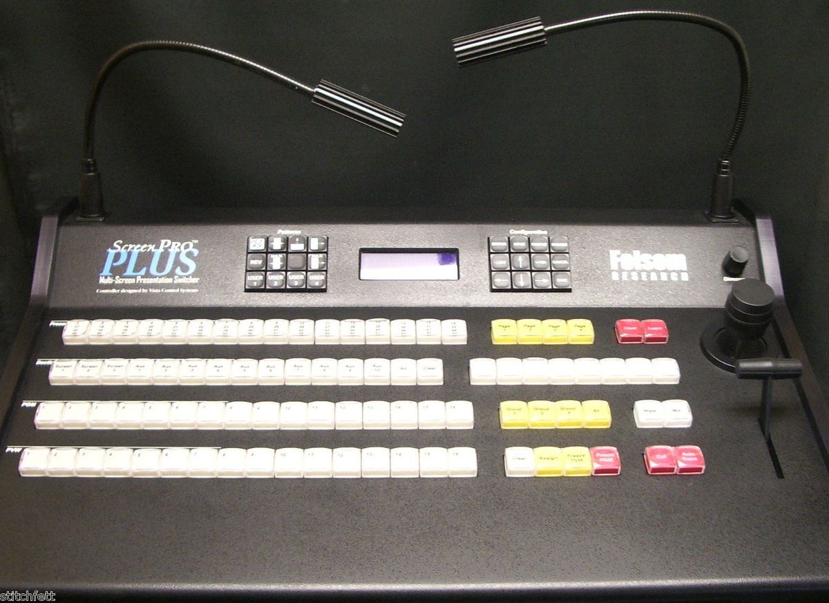 Folsom Screen Pro plus Multi screen presentation controler mixer