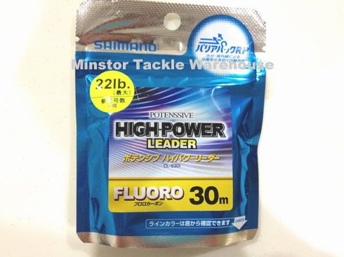 Shimano High Power Leader Fluorocarbon 22LB/30m Fishing Line