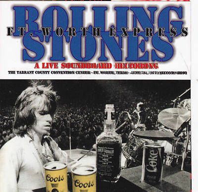 The Rolling Stones A Live Soundboard ft Worth Express Texas USA 1972
