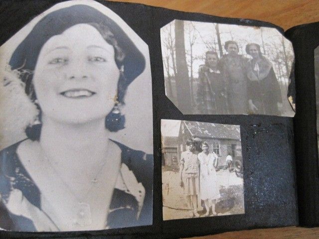  1920s RI POLISH Kulpa FAMILY PHOTO ALBUM Flappers Autos Animals Priest