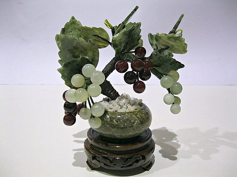 BONSAI FORTUNA DI GIADA AUTENTICA E RARA AUTHENTIC BONSAI JADE