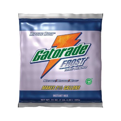 Gatorade Instant Powder 1 Gal Riptide Rush Powder Drink Mis 40 CS