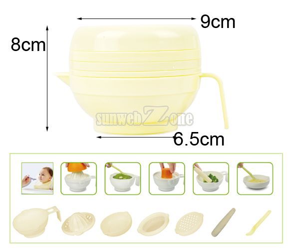 S0BZ Multi Function baby Making Set Nutrient Rich Kids Food