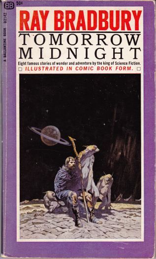 1st PBO Ray Bradbury Tomorrow Midnight. E. C. Comics Ballantine