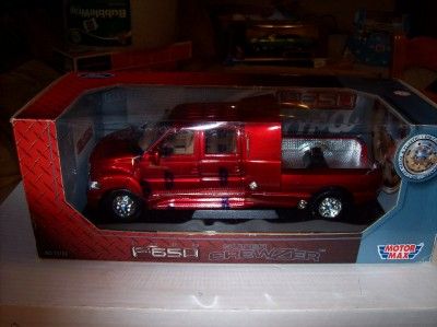  MAX 1/18 DIECAST FORD F650 SUPER CREWZERL@@K