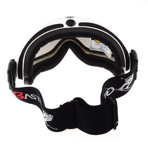 Cool Basto Anti Fog Dual Lens Sport Ski Snowboard Skiing Goggles White