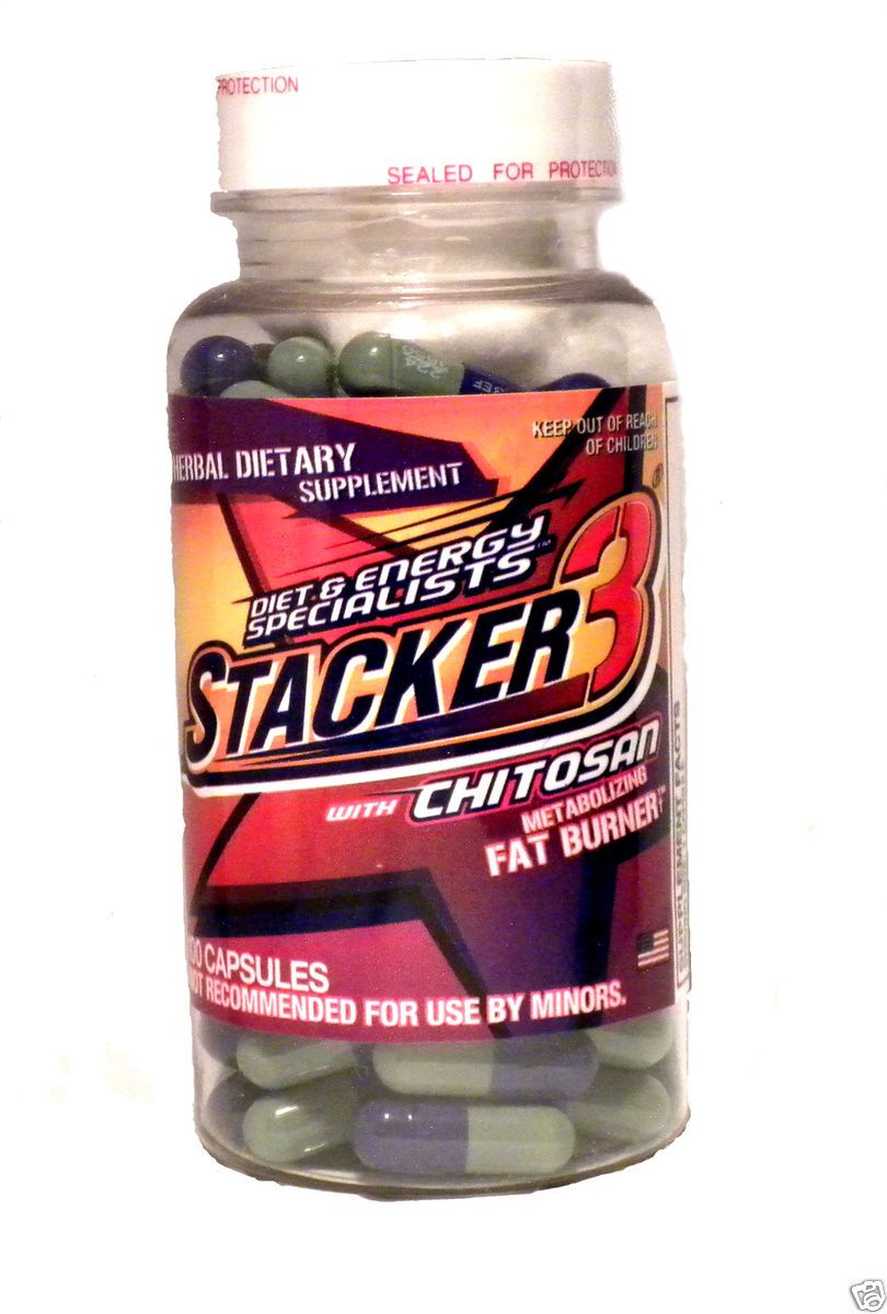 Stacker 3 100ct ephedra free Weight Loss & Energy Dietary Supplement