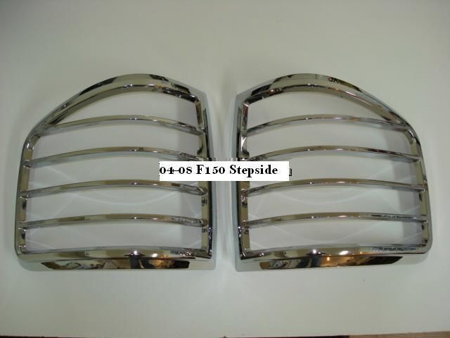 04 08 Ford F150 TFP Chrome Taillight Tail Light Covers