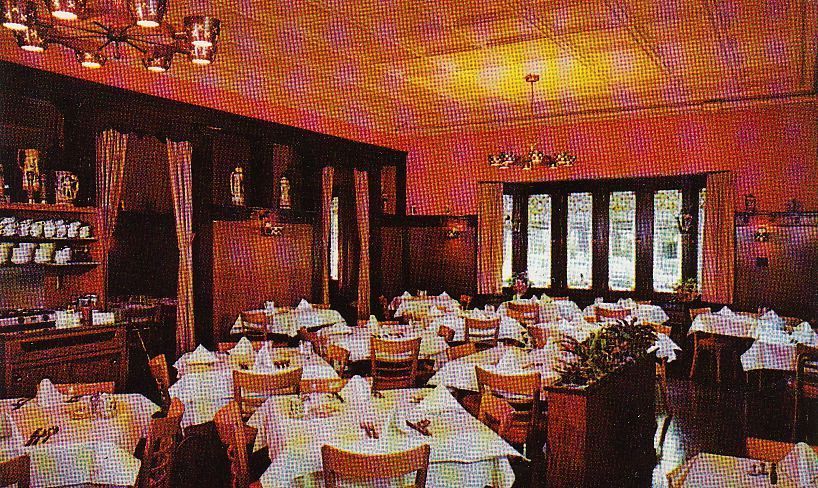 Postcard Ottos Restaurant Forest Park IL