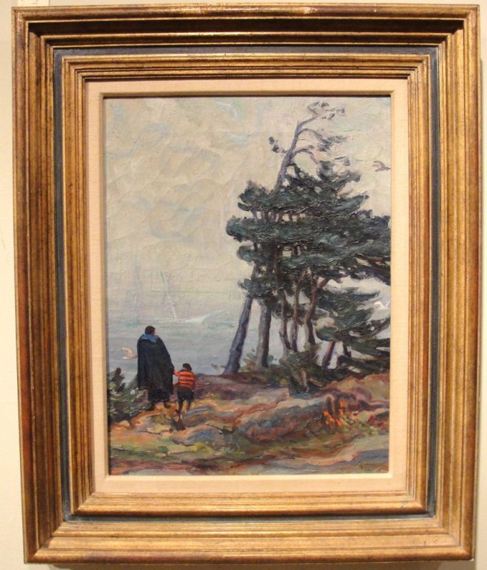 Frederick Detwiller C 1920s Maine Symbolist Painting