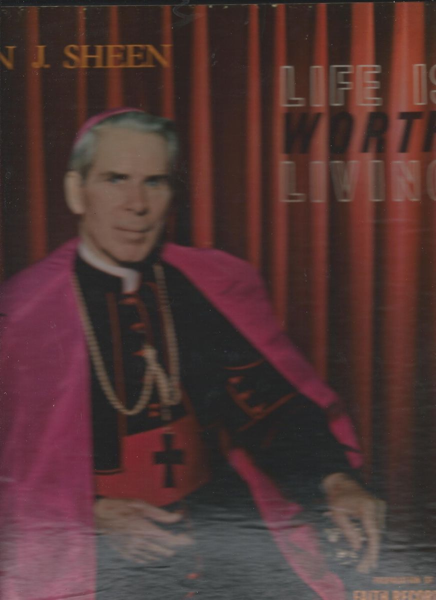 Fulton J Sheen Life Is Worth Living Private RARE 23 LP Mono Box Set