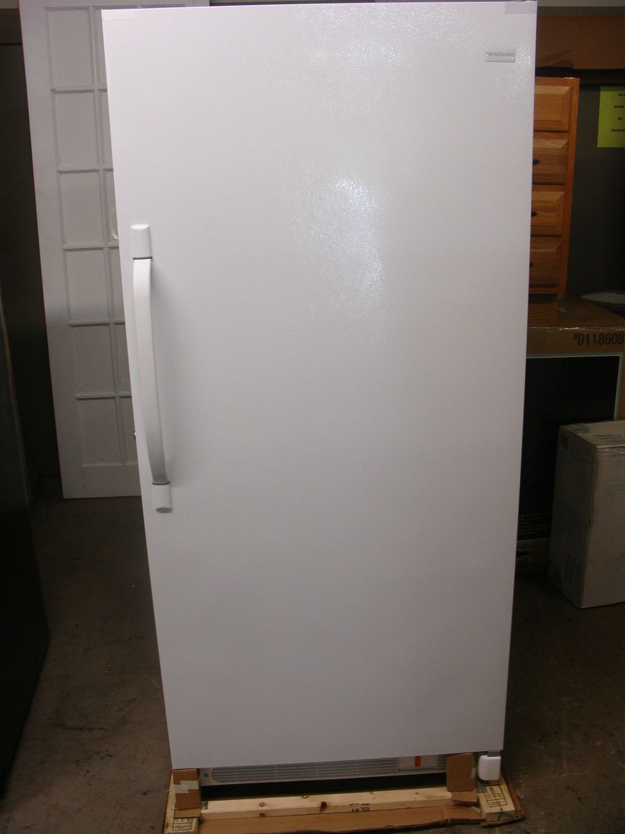 White Frigidaire Upright Freezer 20 5 CU Ft