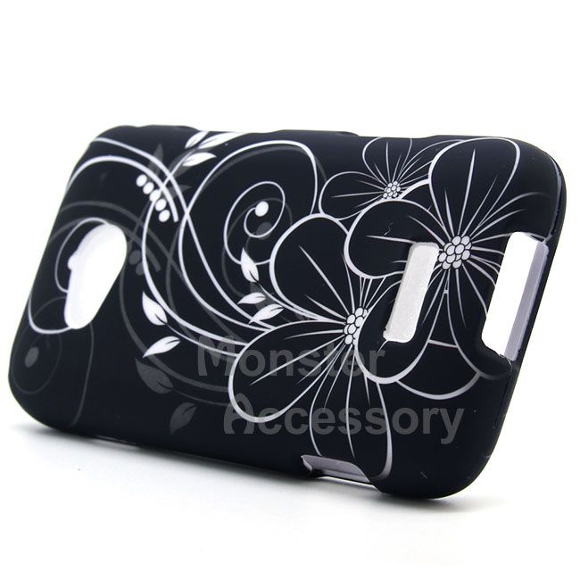White Vine Hard Case Cover for Samsung Galaxy Victory 4G LTE Phone