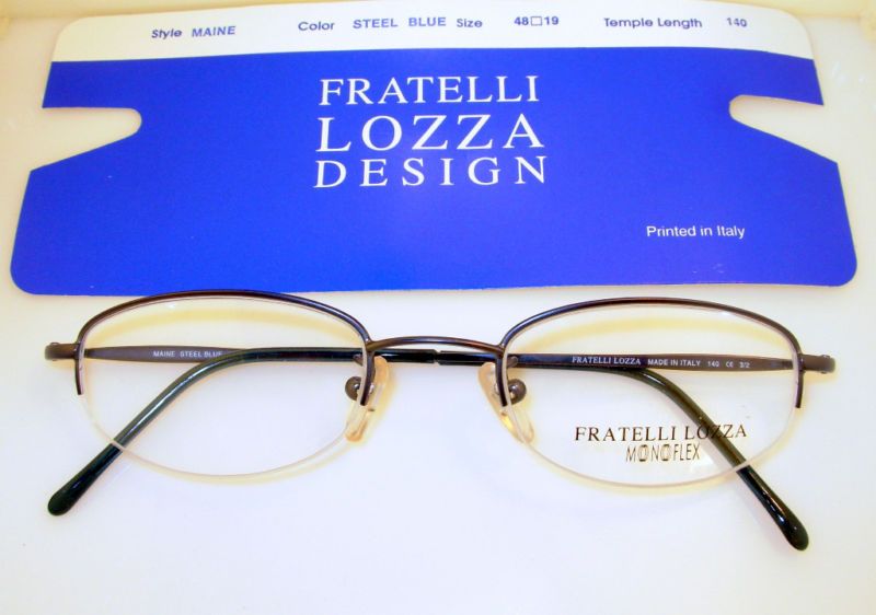 Lot of 5 New Fratelli Lozza Frames Maine 48 19 140