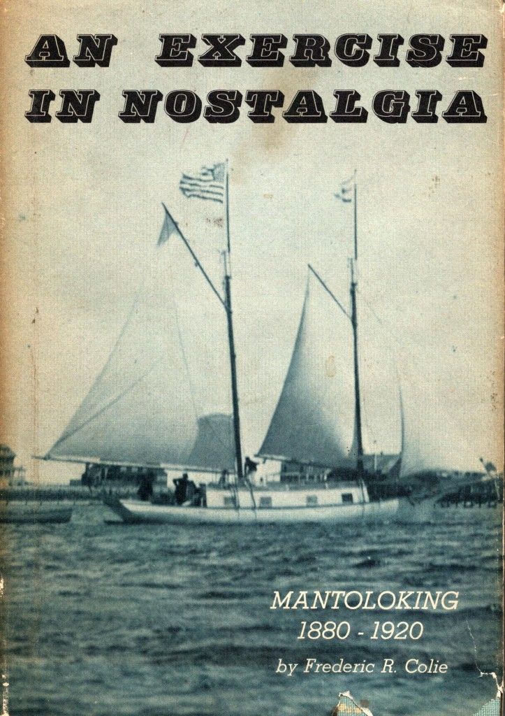 RARE 1970 1ST ED. HISTORY MANTOLOKING NJ NEW JERSEY VINTAGE