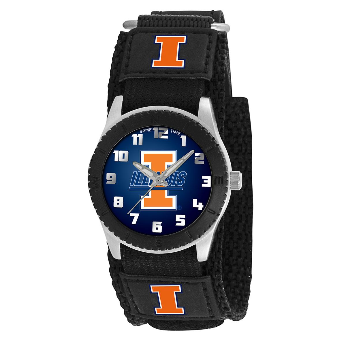 Game Time Youth Watch with Your Official College NCAA Logo Black