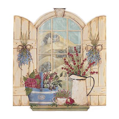 Garden Arch Window Wallpaper Mural CY3405M