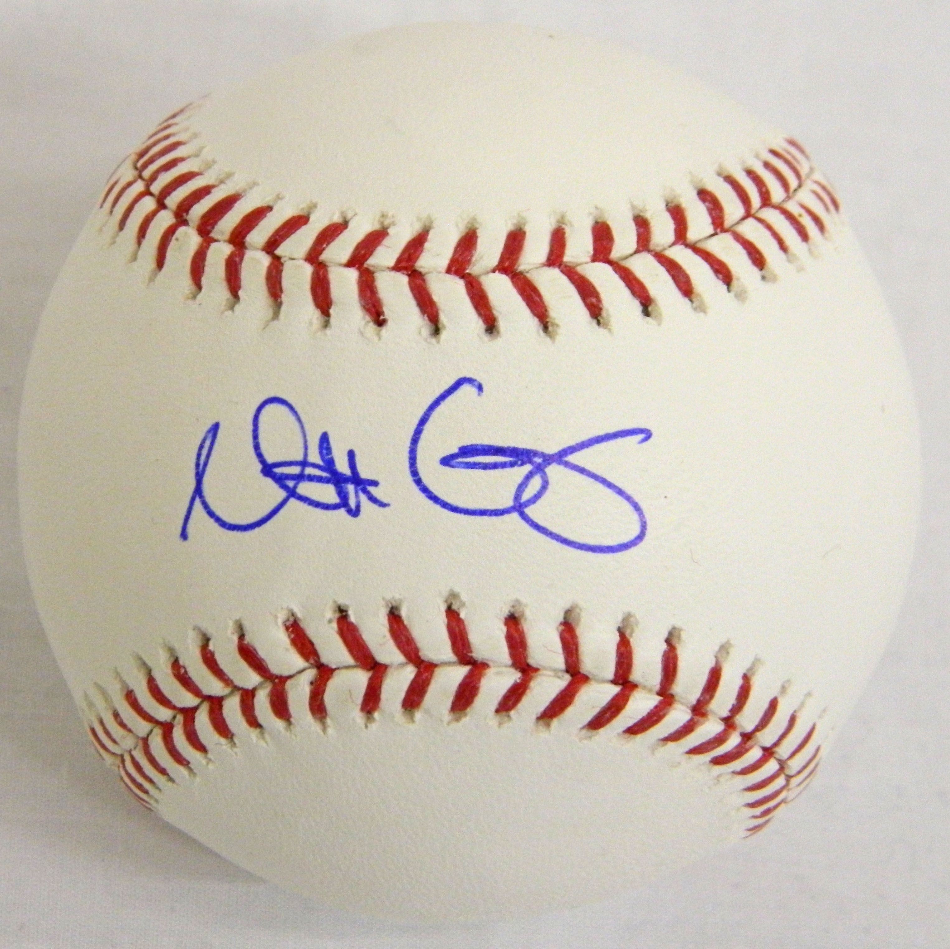 Cubs Matt Garza Signed Official MLB Baseball Schwartz