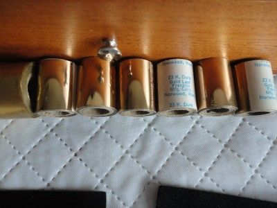 VINTAGE FRANKLIN IMPRINTING MACHINE W/ 23K GOLD LEAF ROLLS (7)