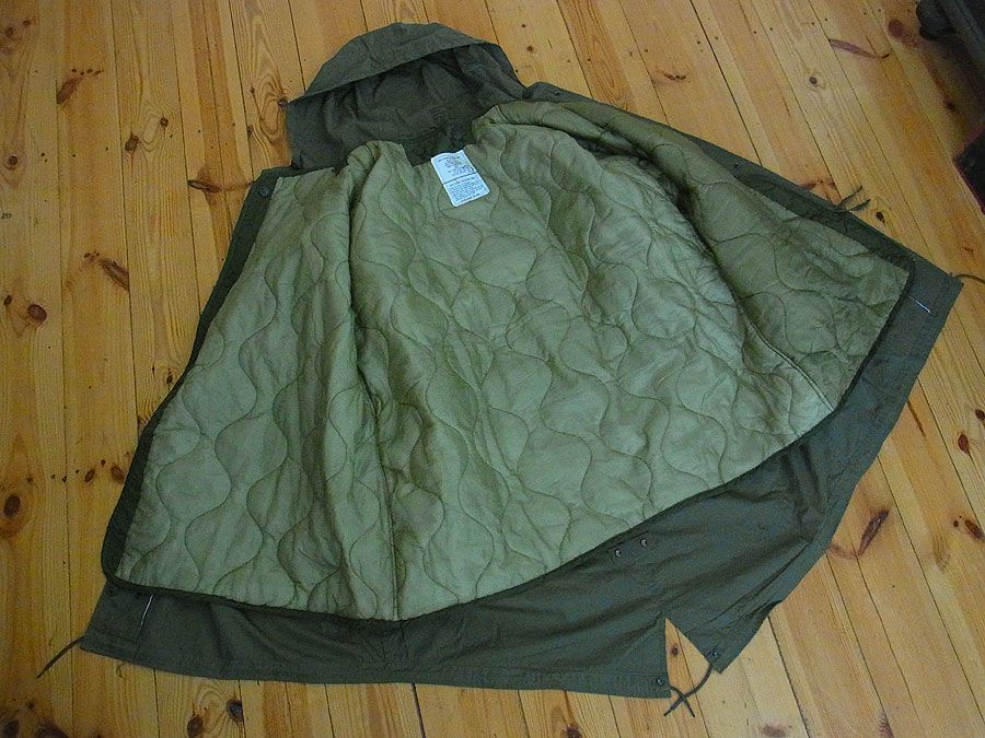 NEU US SHELL PARKA M51+ Futter oliv Army Fishtail Jacke Feldparka