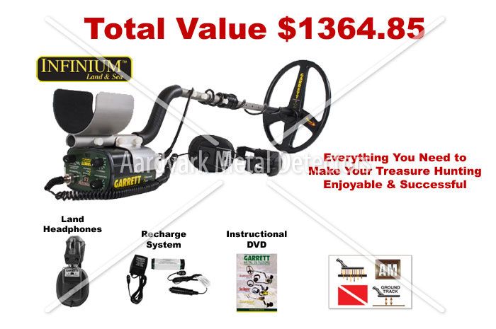 Garrett Infinium LS Metal Detector with 10x14 DD Coil