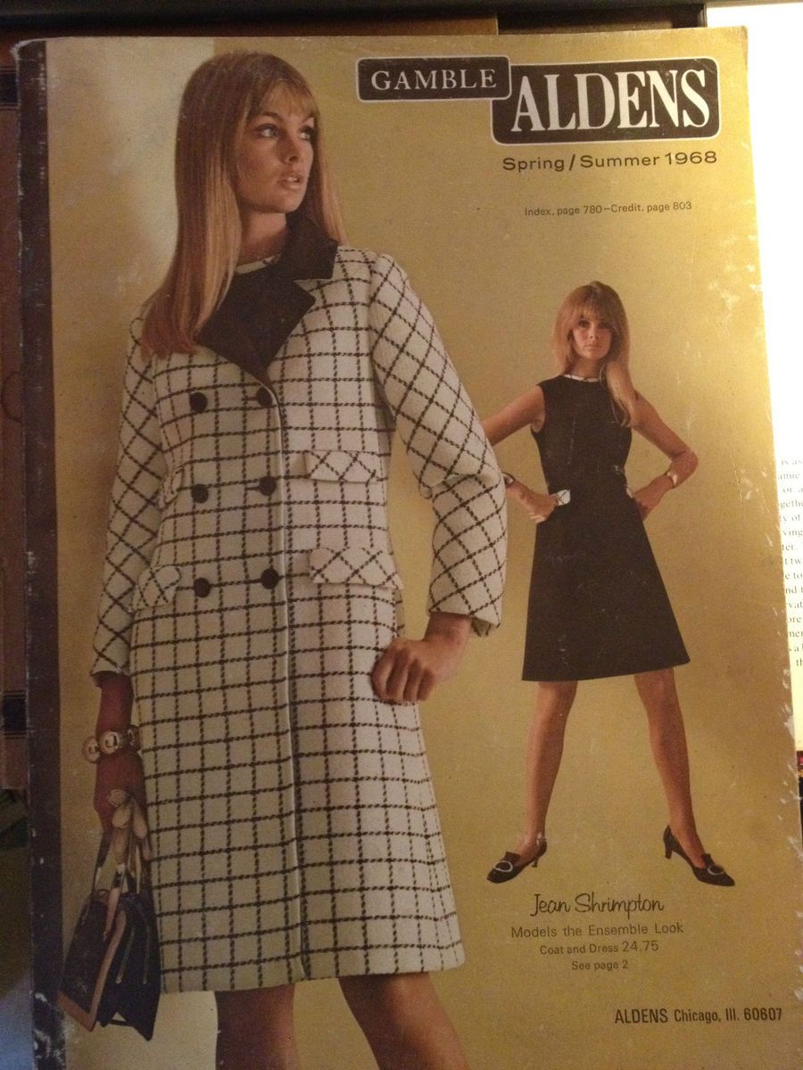 Gamble Aldens Spring Summer 1968 Store Catalog Catalogue Vintage Retro