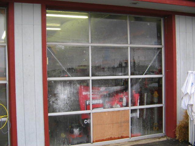 Used Gas Station Garage Door 97 x 95 $ 700 00