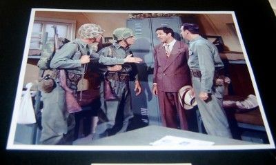  Gomer Pyle Autograph Lot Jim Nabors George Lindsey Nice Print