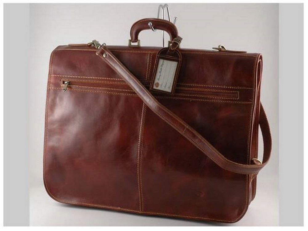 Italian High Quality Calfskin Leather Travel Bag Bali