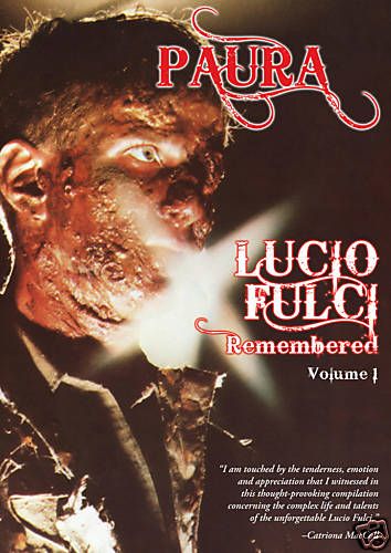 Fulci Memorial Paura Lucio Fulci Remembered DVD Zombie