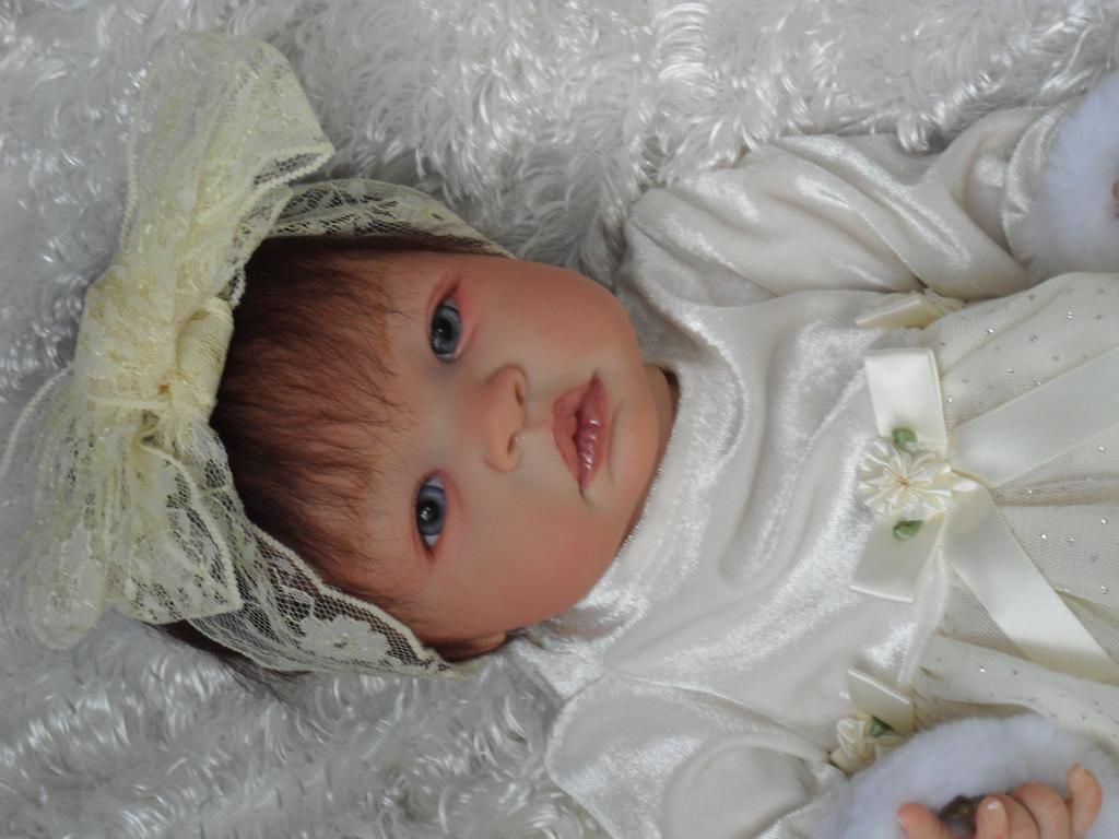 Reborn Baby Shyann by Aleina Peterson Gorgeous Christmas Dress Must