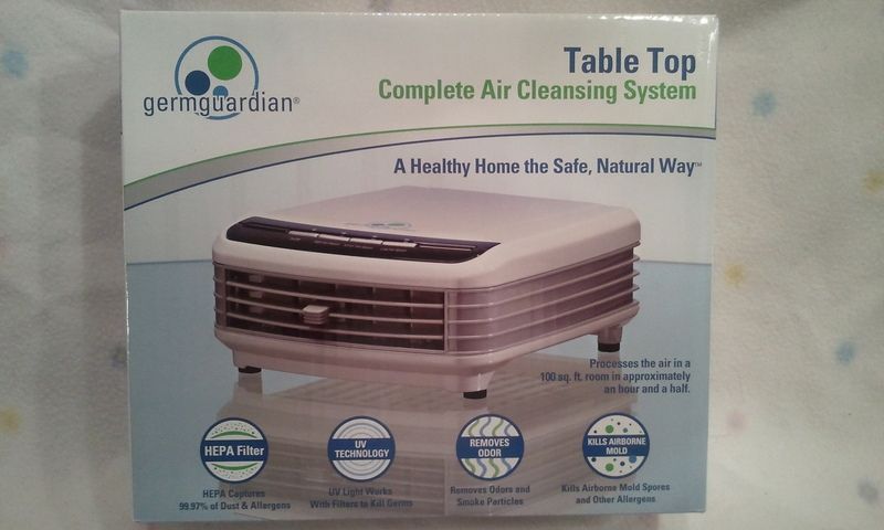 Germguardian Table Top Air Cleaner Germ Guardian New