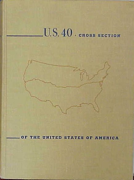  Cross Section of The United States of America George R Stewart