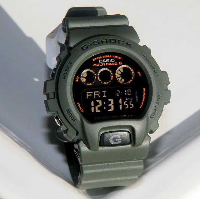 Casio Gshock Military Green Solar Watch New G6900KG 3