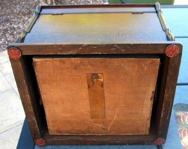 Early Antique GATELY&CO Organette Roller Organ Music Box Player & Tune