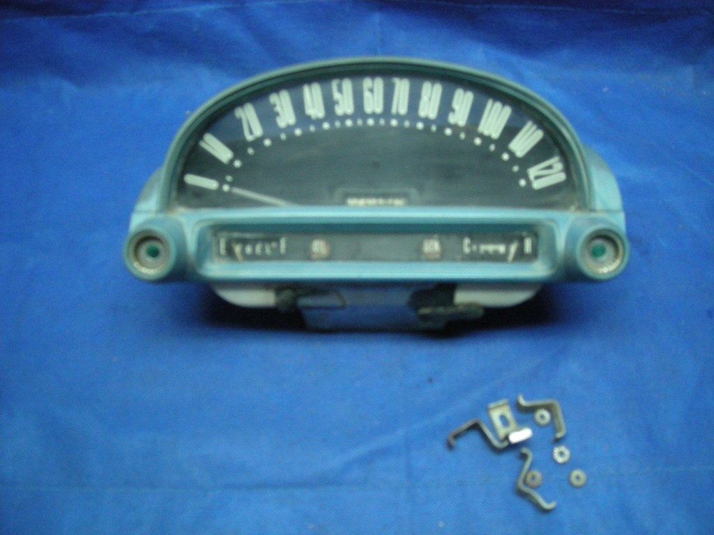  1955 Ford Fairlane Thunderbird Instrument Cluster