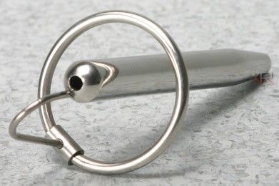 Pierceless Princes Wand Penis Plug Stainless Steel