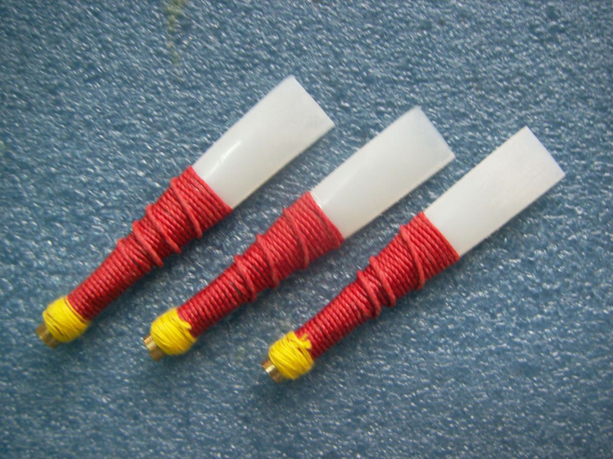 Practice Chanter Plastic Reed Set of 3 Geff Pride 3