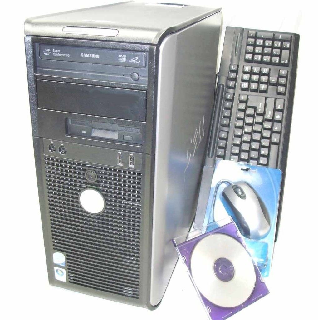  Core 2 Duo E7200 Tower Computer 4GB RAM New DVDRW 320GB PC XP3