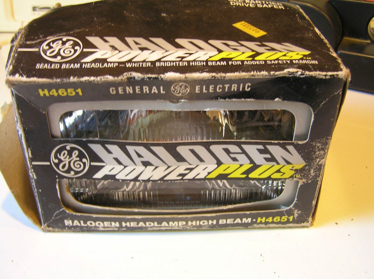 General Electric H4651 Square Halogen Headlight